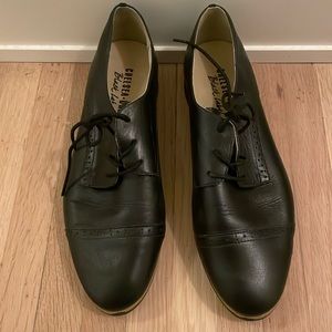 Black Chelsea Crew Oxford shoes-size 41
